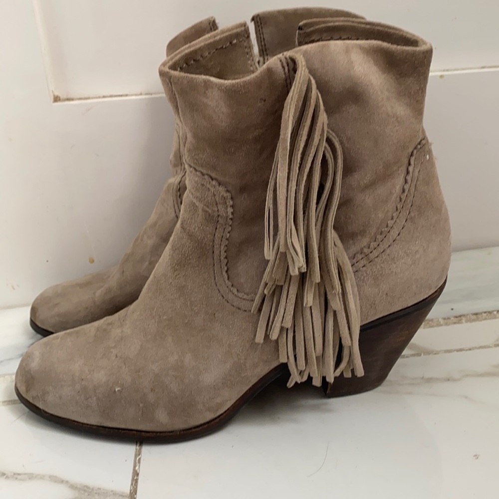 Sam Edelman Louie Fringe-Trimmed Boot